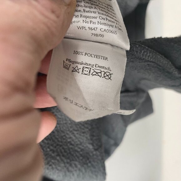 Eddie Bauer Mens Fleece Pullover 1/4-Zip XLT Gray Gorpcore Hiking - Picture 15 of 16